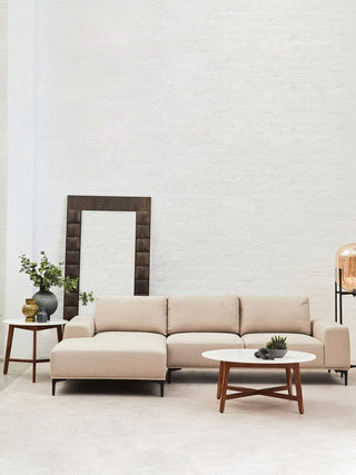 Myan White Marble Coffee Table - LOOMSHIRE - 14