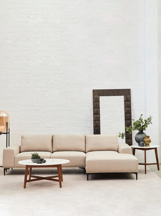 Myan White Marble Coffee Table - LOOMSHIRE - 12