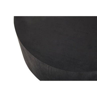 Naro Black And Gold Concrete Look Coffee Table - LOOMSHIRE - 5