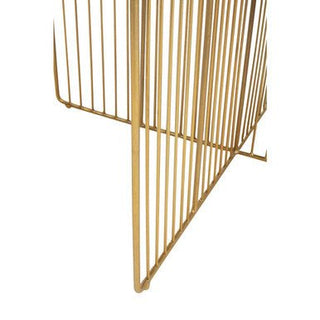 Nirav Green Marble And Gold Frame Coffee Table - LOOMSHIRE - 5