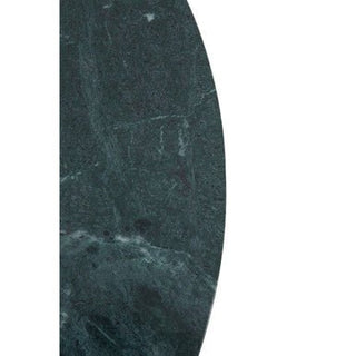 Nirav Green Marble And Gold Frame Coffee Table - LOOMSHIRE - 4