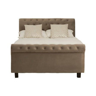 Orlando Grey Ottoman Double Bed - LOOMSHIRE - 9
