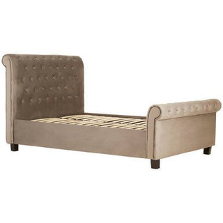 Orlando Grey Ottoman Double Bed - LOOMSHIRE - 4