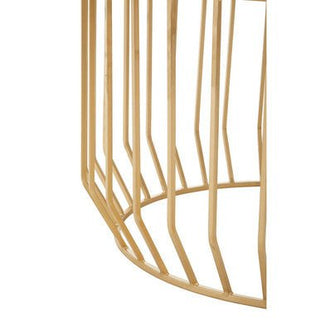 Pali White Marble and Gold Coffee Table - LOOMSHIRE - 3