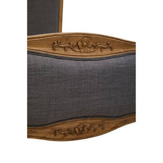 Parkside Grey Fabric Super Kingsize Bed - LOOMSHIRE - 4