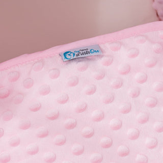 Pod Pink Dimple Moses Basket Bedding Set - LOOMSHIRE - 3