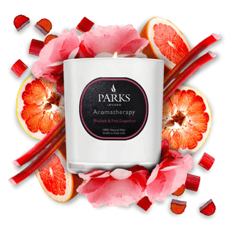 RHUBARB & PINK GRAPEFRUIT CANDLE 220G - LOOMSHIRE - 1