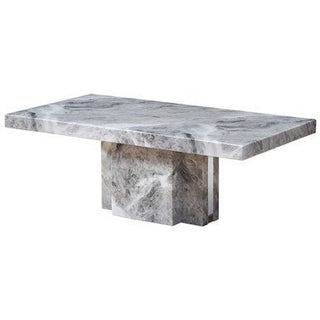 Saronno Grey Marble Coffee Table - LOOMSHIRE - 1