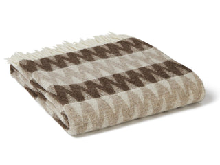 Snowdonia Pure New Wool Throw - Heath - LOOMSHIRE - 1