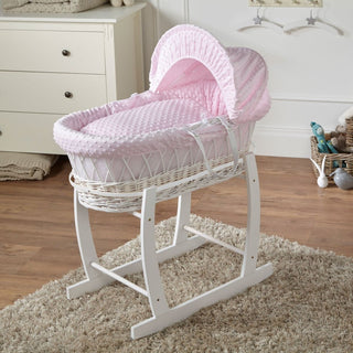 Wicker Baby Moses Basket With Stand - LOOMSHIRE - 13