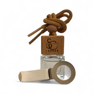 Wood Sage & Sea Salt Car Diffuser | Luxury Vegan Car Air Freshener – SC London - LOOMSHIRE - 1