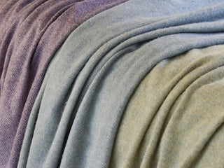 XL Herringbone Shetland Pure New Wool Throws - LOOMSHIRE - 3