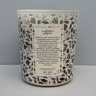 Ylang Ylang Harmonie – Soulful Serenity 30cl Soy Wax Therapy Candle - LOOMSHIRE - 4